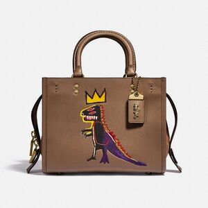 Coach X Jean Michel Basquiat Rexy Rogue 25 Bag Tan
Brand New *never used*